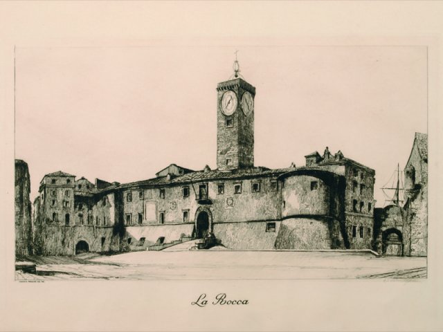 1936 - Civitavecchia: la Rocca